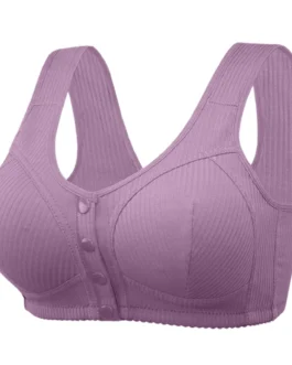 Top Women Underwear Sexy Push Up Bras Women Front Button Bra Plus Size Seamless Push Up Front Close Underwear Solid Bra