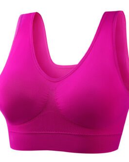 Women’s Push Up Wireless Bra Comfort Support Wireless Bra Everyday Underwear Breathable Yoga Sports Bra Female Street Wear