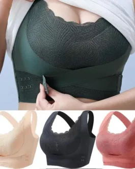 Lymphatic Bra Lymphvity Detoxification and Shaping & Powerful Lifting Bra Full-Coverage T-Shirt Bra Shaping Wireless Silky Bra