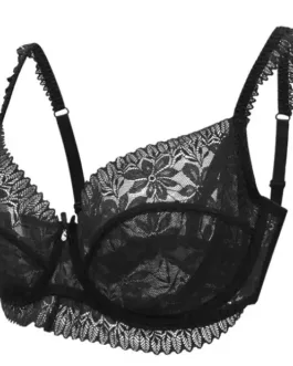 Ultra Thin Lace Full Cup Bra