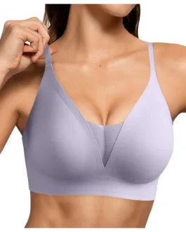 Women’s Wireless Bra Push Up Bra No Underwire Comfort Bras Full Coverage Sport Everyday Bra Underwear Wirefree Bras for Women