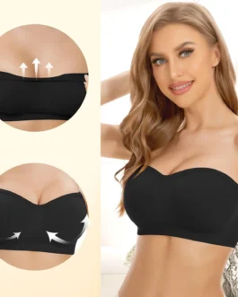 Sports Bra Packs Women’S Comfortable And Sexy Bra Wrapped Chest Strapless Non Slip Wrapped Comfortable Bra пижама женская