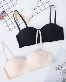 Women Invisible Bra Strapless Bralette 1/2 Cup Women’s Underwear Female Seamless Party Wedding Bras Sexy Lingerie New