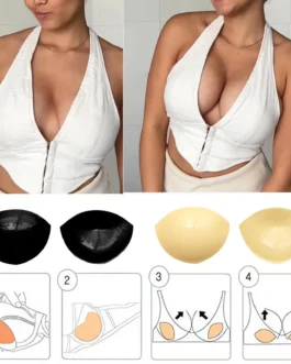 New Double Sided Adhesive Sticky Bra Push Up Bras Bikini Cup Enhancer Strapless Bra Women Invisible Bra Backless Underwear