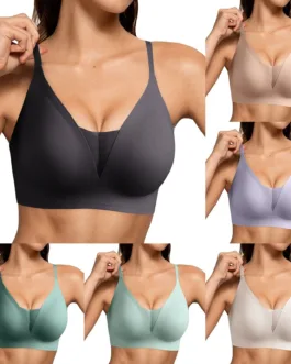 Women’s Wireless Bra Push Up Bra No Underwire Comfort Bras Full Coverage Sport Everyday Bra Underwear Wirefree Bras for Women