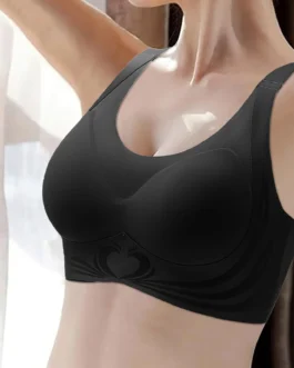 Women Wireless Bra With Seamless Smooth Comfort Adjustable Strappy Push Up Full Coverage Sexy Underwear Women Large Size Brassie